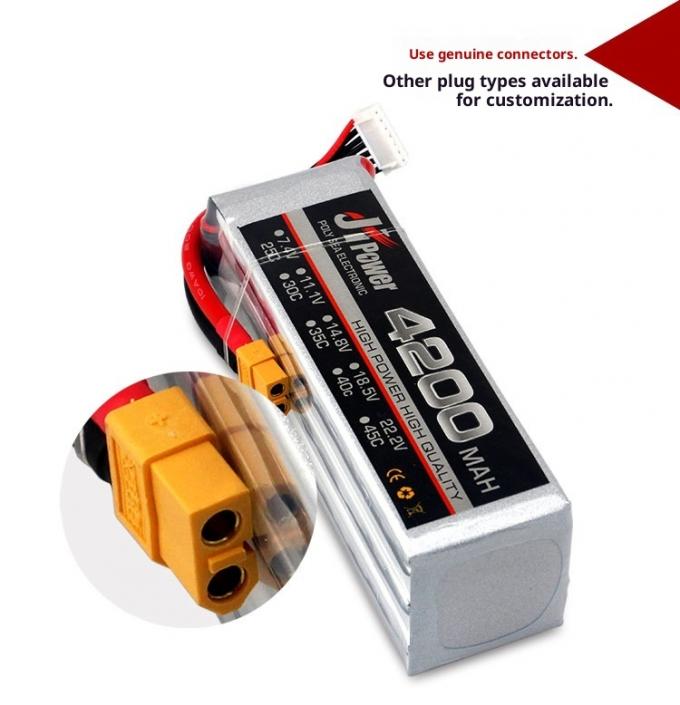 Juhai 14.8V 4200mAh RC LiPo Battery Pack for ドローン and RC vehicles
