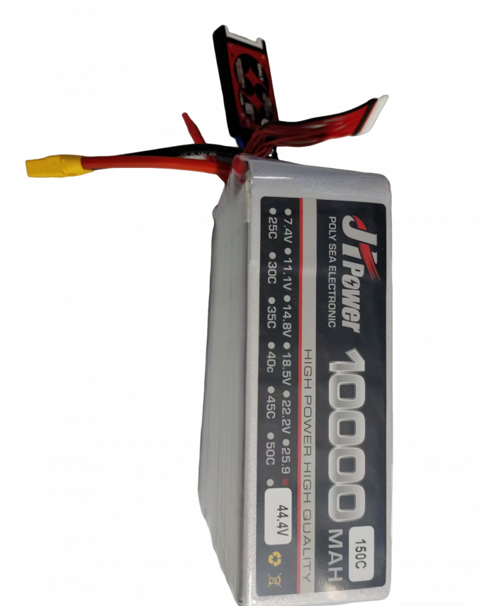 Juhai 10000mAh LiPo Battery for FPV ドローン
